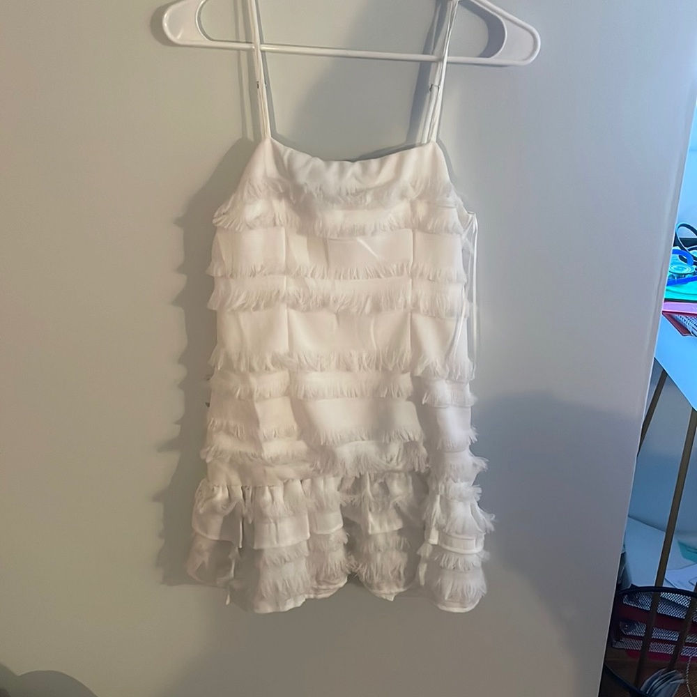 White Princess Polly Molina dress.